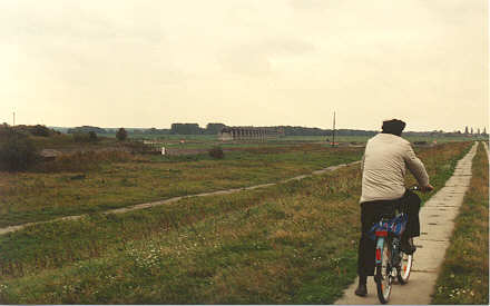 kaputte Dömitzer Eisenbahnbrücke